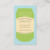 Getränkehändler Aluminium kann individuell angepas Visitenkarte (Vorderseite)