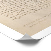 Getränkehändler, Venezianisch (Manuskript) Poster (Ecke)