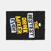 Getränkemixt Job Beruf Lustiger Sarkastischer Spru Fleecedecke (Vorderseite (Horizontal))