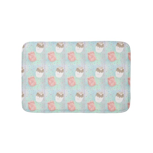 Getränkemuster Badematte (Vorderseite)