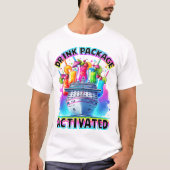 Getränkepakete Aktivkohle Cruise Design T-Shirt (Vorderseite)