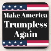 Getränkeuntersetzer ohne Trump (Vorderseite)