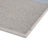 Getränkte Schneidebrett am Strand (Ecke)