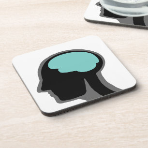 Getränkuntersetzer für den menschlichen Geist Getränkeuntersetzer