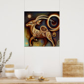 Getreide 7 poster (Küche)