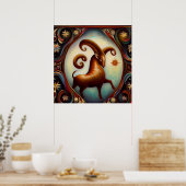 Getreide 8 poster (Küche)