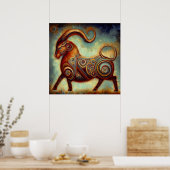 Getreide 9 poster (Küche)