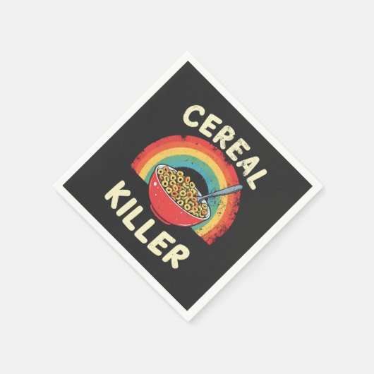 Getreide Killer Mens Nahrung verdrängen wahre Krim Serviette (Ecke)