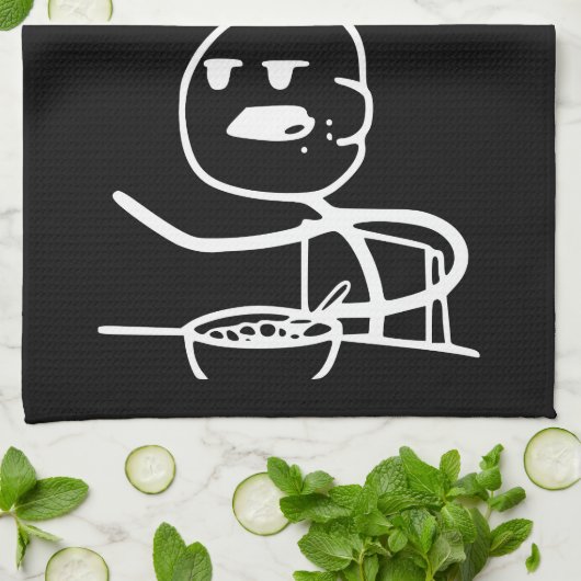 Getreide Meme Typ Geschirrtuch (Gefaltet)