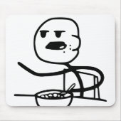 Getreide Meme Typ Mousepad (Vorne)