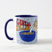 Getreide-Mörder-Kaffee-Tasse, verärgerter Tasse (Links)