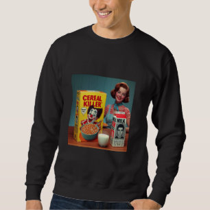 Getreide (Serial) Killer Phonetic Pun Horror Core  Sweatshirt