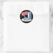 Getreide-Serienmörder Runder Aufkleber (Tasche)