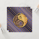 Getreide und Feuer Ox Karte (Vorderseite/Rückseite Beispiel)