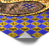 Getreide und Feuer Ox Poster (Ecke)