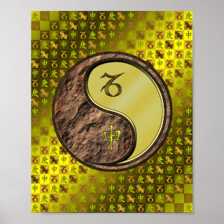 Getreide und Metalle Poster