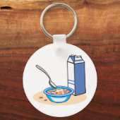 Getreide und Milch Schlüsselanhänger (Vorderseite)