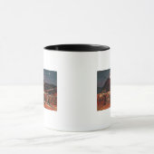 Getreidefeld durch Mondschein, 1830 Tasse (Zentrum)