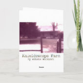 Getreidefeld Pumpkinhead Karte (Rückseite)