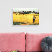 Getreidefeld (von Berthe Morisot) Leinwanddruck (Insitu (Wohnzimmer))