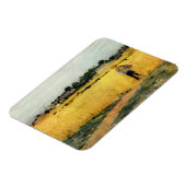 Getreidefeld (von Berthe Morisot) Magnet (Linke Seite)