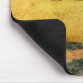 Getreidefeld (von Berthe Morisot) Mousepad (Ecke)
