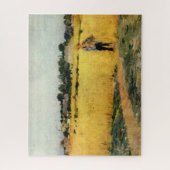 Getreidefeld (von Berthe Morisot) Puzzle (Vertikal)
