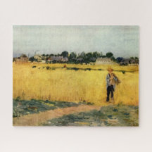 Getreidefeld (von Berthe Morisot)