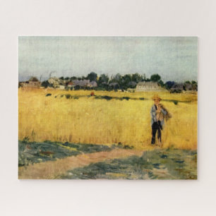 Getreidefeld (von Berthe Morisot) Puzzle