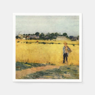 Getreidefeld (von Berthe Morisot) Serviette