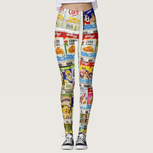 Getreidehalme von Bangkok: Foodland Editorial Leggings (Vorderseite)