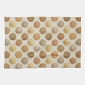 Getreidekörner Erntegebiete Geschirrtuch (Horizontal)