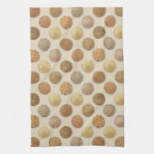 Getreidekörner Erntegebiete Geschirrtuch (Vertikal)