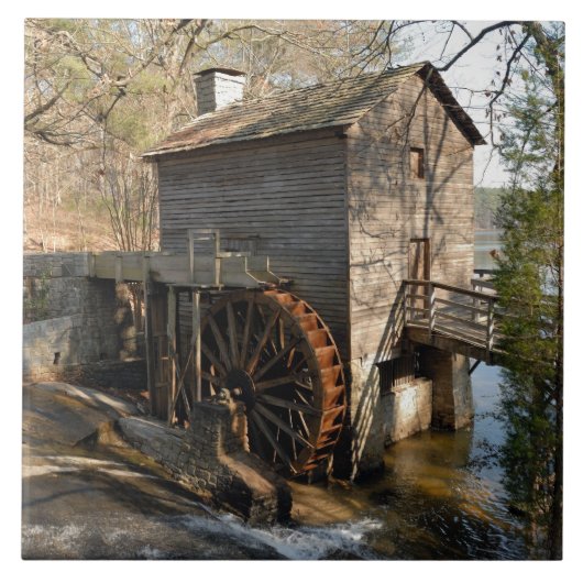 Getreidemühle Fliese (Vorderseite)