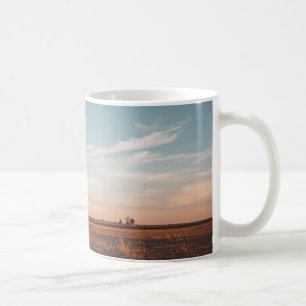 Getreidesilo Golden Hour Tasse - Rustikaler Texas 