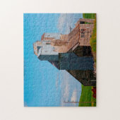 Getreidespeicher Idaho. Puzzle (Vertikal)
