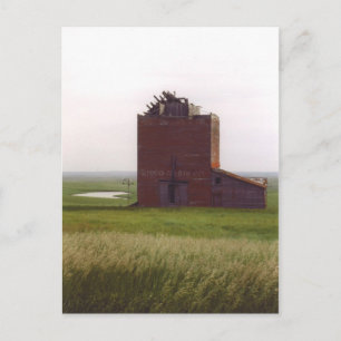 Getreidespeicher-Postkarte von South Dakota Postkarte