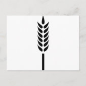 Getreidespitzen Postkarte (Vorderseite)
