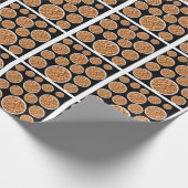 Getreidestruktur Geschenkpapier (Ecke)