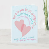 Getrennt durch Ozeane Karte (Vorderseite)