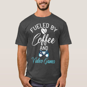 Getrennt von Kaffee- und Videospielen, lustiger Ga T-Shirt