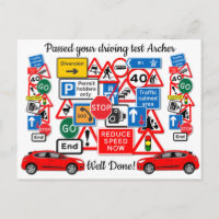 Getrennte Fahrprüfung Herzlichen Glückwunsch