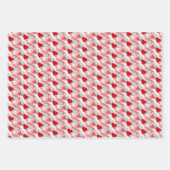 Getrennte fliegende Herzen Geschenkpapier Set (Vorderseite 2)