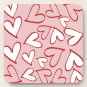 Getrennte Herzen Untersetzer (Vorderseite)