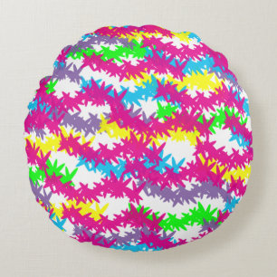 Getrennte Jack - Pop des Florecet Effect Designs Rundes Kissen