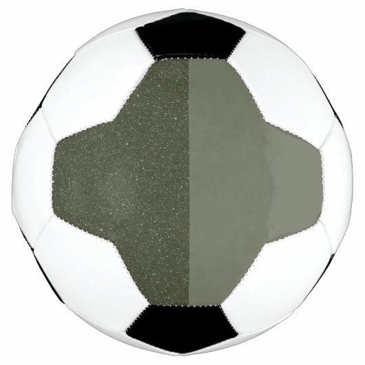 Getrennte Moss Green Custom Soccer Ball (Vorderseite)