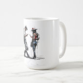Getrennte parallele Bildschirme Stille Konversatio Kaffeetasse (VorderseiteRechts)
