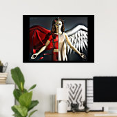 Getrennte Persönlichkeit Poster (Heimbüro)