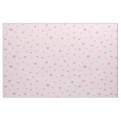 Getrennte rosa Herzen auf hellrosa Stoff (Yard (91,4 cm))