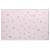 Getrennte rosa Herzen auf hellrosa Stoff (Fat Quarter (45,7 x 55,9 cm))